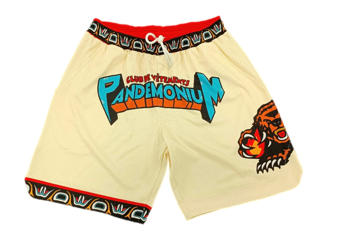 Big Grizzly throwback shorts – Pandemonium Clothing Club LLC