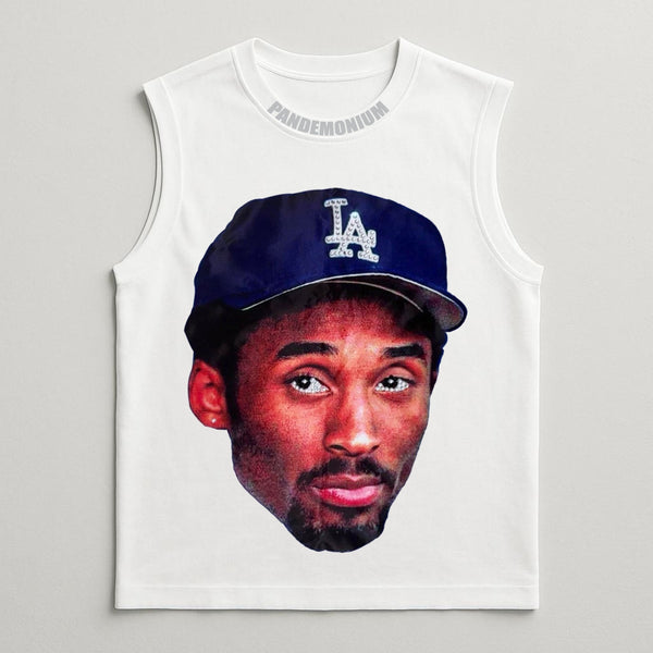Sleeveless Kobe Rhinestone Shirt 