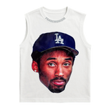 Sleeveless Kobe Rhinestone Shirt 