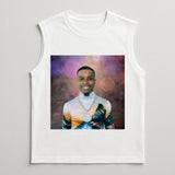 Free Tory Sleeveless White T-shirt