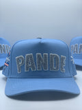 “Baby shower Blue” 5 panel chenille SnapBack